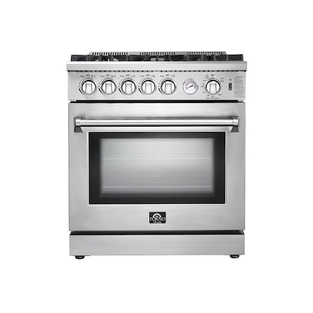 Forno Lseo Professional 30In. Freestanding Gas Range FFSGS6275-30